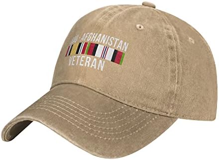 אפגניסטן ועיראק ותיק בייסבול כובעי יוניסקס מתכוונן שמש כובע יכול להיות שטף פנאי אבא כובע טבעי