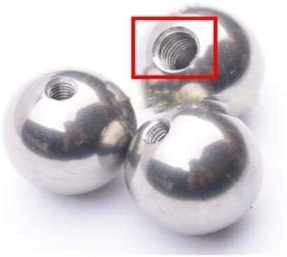 Yiwango 304 נירוסטה אגוז עגול אגוז עגול, כדור מפלדה מקדח, חלקי הידוק כדור פלדה מחוררים