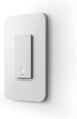 מתג אור חכם של Wemo עם חוט - מתג חכם עבור Apple HomeKit - מתג 3 דרך תואם - מוצרי בית חכם, מכשירי בית חכם - מתג