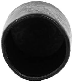 15.5 מ מ פנימי קוטר גומי צינור סוף כובע בורג חוט מגן כיסוי שחור 90 יחידות (גואינה פרוטטיבה לכל טאפו פילטטורה