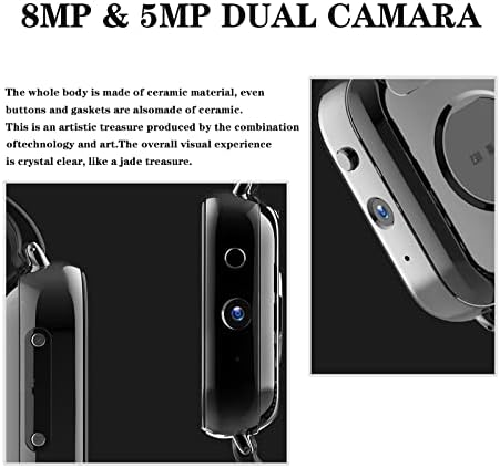 UMCP SmartWatch גברים ונשים 4G 64 גרם כרטיס SIM 5MP מצלמה WiFi GPS 3ATM 850mAh Smartwatch 1.75in 320 * 385 HD