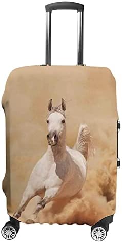 ערבי סוס גזע ריצה אישית מטען כיסוי עבור מזוודת מגן אלסטי רחיץ נסיעות מטען מכסה עם מצחיק הדפסי