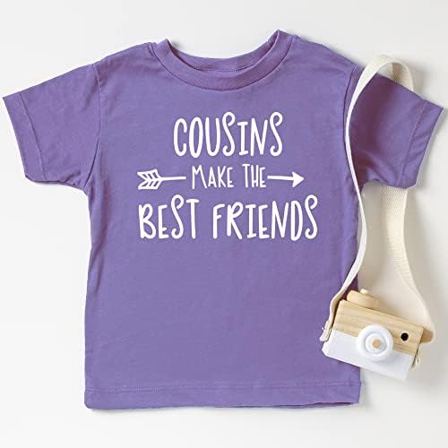 בני דודים הופכים את החולצה לחבר הכי טוב לבנות תינוקות ופעוטות תלבושות משפחתיות מהנות
