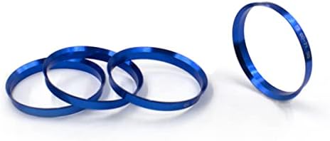 חלקי אביזרי גלגלים סט של 4 טבעת מרכזית טבעת 73 ממ OD עד 70.1 ממ מזהה רכזת, מתכת