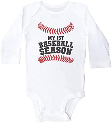 BAFFLE BAFLEBALL BABY ONSEY/עונת הבייסבול הראשונה שלי/תלבושת בגד גוף לתינוק