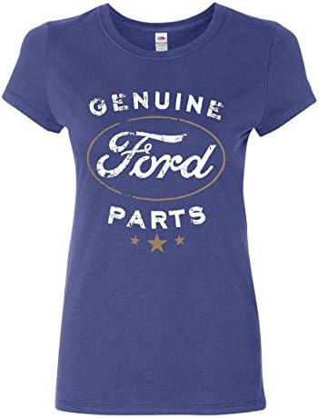 פורד מקורית חלקים חולצת טריקו לנשים במצוקה לוגו פורד כותנה טי