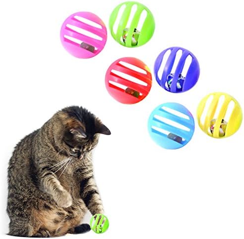 12 חתול צעצועי פעמוני כדורי לשחק חתלתול כיף משחקי חיות מחמד אינטראקטיבי בעלי החיים תרגיל