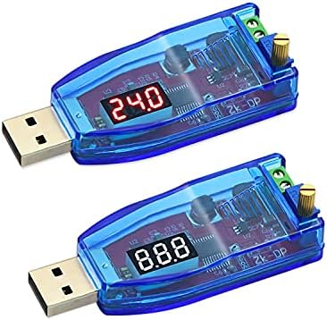 Cenrykay DC-DC USB מודול אספקת חשמל, USB מתכוונן Boost Boost Boost Boost Boost Boost Applut