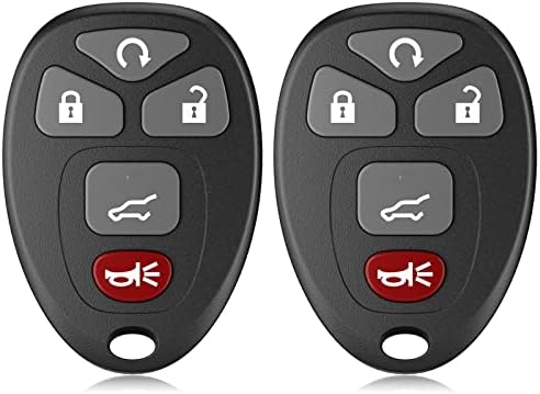 5 כפתורים כניסה ללא מפתח שלט מרחוק מכונית מפתח מכונית FOB לשברולט טרברס טאהו פרבר/B uick מובלעת/קדילאק אסקאלדה/07-