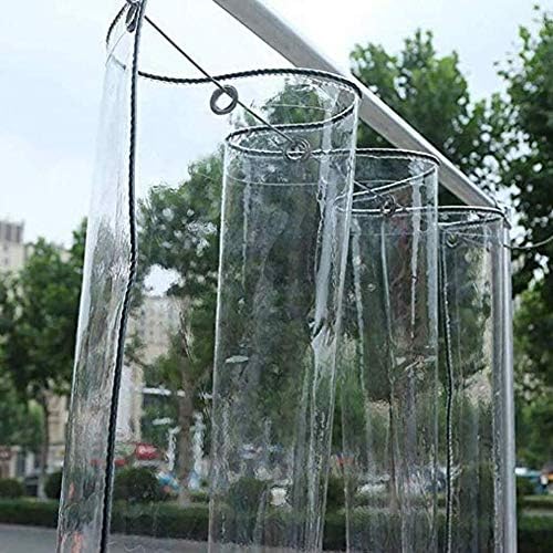 זכוכית Pengfei צלול ברזנט ברדף אטום למים עיוות עבירות ברזנט שקוף כיסוי רב-בשר מכוסה על ידי חלונות, 0.3 ממ, התאמה אישית