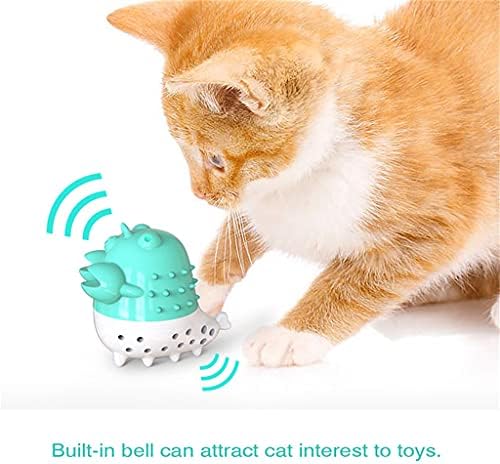 אינטראקטיבי חתולי צעצוע חשמלי לחיות מחמד שיניים ניקוי כלים אוטומטי חתולי מברשת שיניים חתול חתולי צעצועים לחיות מחמד תרגיל