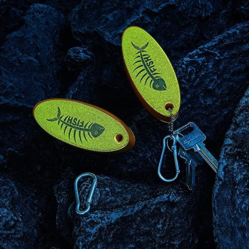 צף מחזיק מפתחות סגלגל בצורת קצף צף מפתח טבעת זוהר בחושך קצף צף מפתח שרשרת עבור דיג חיצוני ספורט