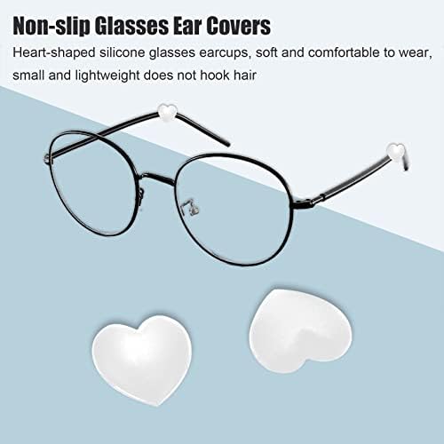 Heyiminy Oreeglasses Wears Crip, רך אנטי-החלקה כוסות סיליקון משקפיים אוזניים, שומרי משקפיים למשקפי משקפיים משקפי משקפיים