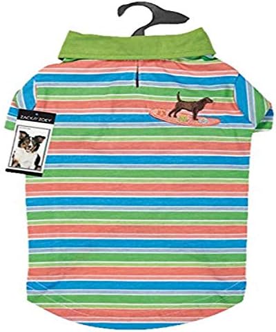 חולצת פולו מזדמן של כלב הוואי עד 40 לכלבים, אקס-סמול