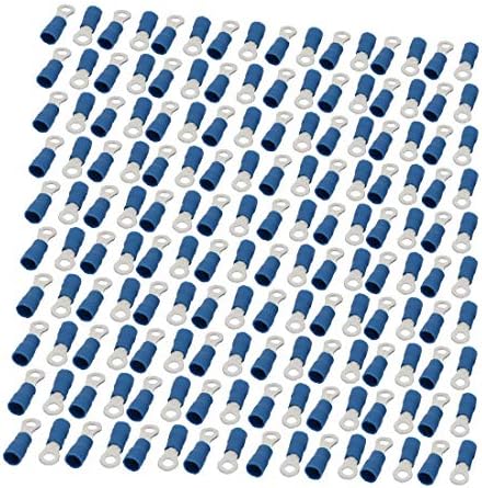 200 יחידות קרוואנים 3.5-4 מחבר מסוף מלחץ מבודד מראש כחול לחוט 14-12 (200 יחידות קרוואנים 3.5-4 מראש קונקטור דה קרימפדו קונקטור