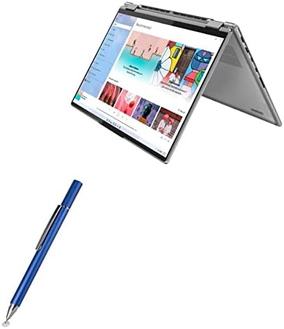 עט חרט בוקס גרגוס תואם ליוגה לנובו 7i - חרט קיבולי של Finetouch, עט חרט סופר מדויק עבור Lenovo Yoga 7i - כחול ירח
