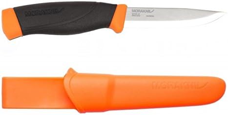סכין חובה כבדה של Morakniv עם סנדוויק פחמן פחמן, 0.125/4.1 אינץ '