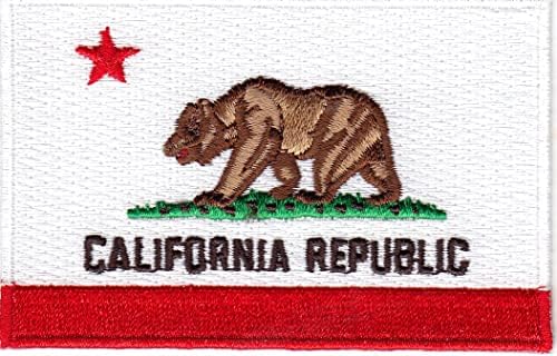 קליפורניה מדינת דגל ברזל על תיקון דגל של קליפורניה רפובליקה 3 1/2