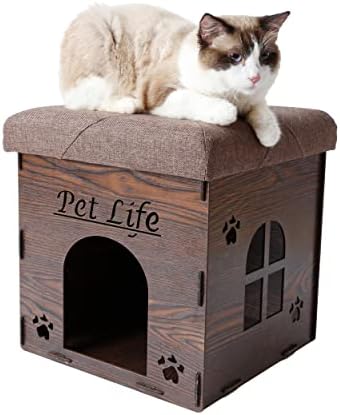 חיות מחמד חיים מתקפל מתקפל חתול ריהוט ספסל-נוח חתול טרקלין כי זוגות כמו חתול מיטת בית