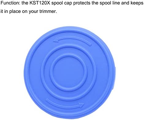 WOPEEY 2 PCS החלפת כובעי סליל גוזם תואמים ל- KOBALT KST 120X-06 ו- KST 120X 40-VOLT STRING כיסוי סליל כחול