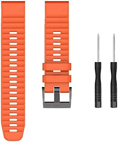 SNKB 26 22 ממ כושר מהיר שעון שעון עבור Garmin Fenix ​​7 7x 6x 6Pro Watch Silicone Silicone Easy Fit Strap Fand Fand for Fenix