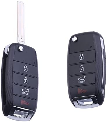 OCESTORE 2 PCS 4 כפתור מכונית מכונית FOB FOB כניסה ללא מפתח החלפה מרחוק לשנים 2014- Sport-Age החלף NYODD4TX1306-TFL
