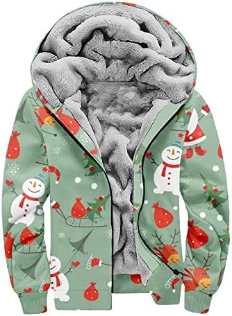 גברים של החורף לעבות מעילים חיצוני חג המולד הדפסת הלבשה עליונה קומפי סתיו חורף חם למטה נים עם כיס