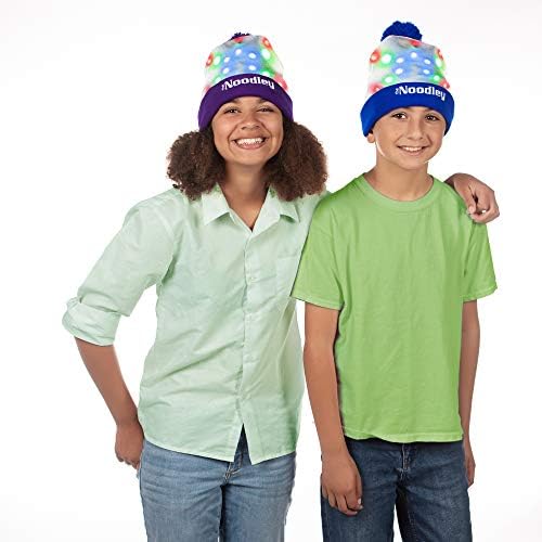 את נודלי הוביל אור עד כובע כפת כובע מגניב דברים עבור בני בנות אחת גודל