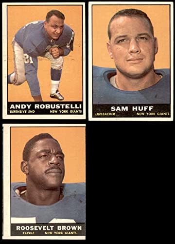 1961 Topps New York Giants Team Set New York Giants-FB VG/Ex Giants-FB