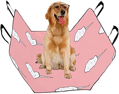 כלב מושב כיסוי מותאם אישית שמח עיצוב סגנון אופנה חמוד הדפסת רכב מושב מכסה לכלבים עמיד למים החלקה עמיד
