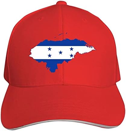 הונדורס דגל נהג משאית כובע קשה לנשימה גברים ונשים נהג משאית כובע
