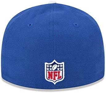 נבחרת הפוטבול הלאומית אינדיאנפוליס קולטס על מגרש 5950 כובע משחק כחול מלכותי על ידי עידן חדש