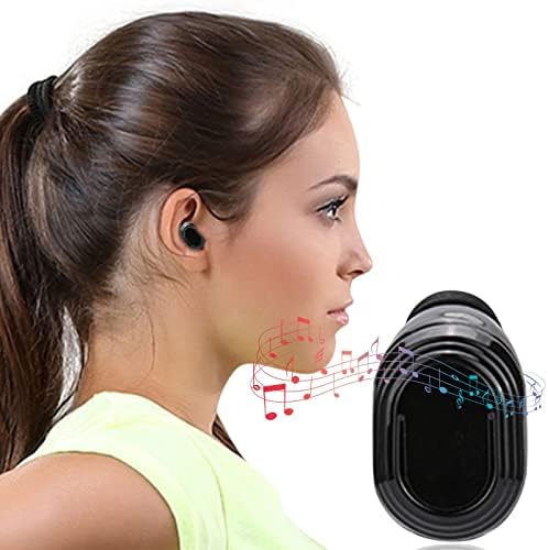 Charella 4Qa מיני אוזניות Bluetooth אוזניות STEREO STEREO אוזניות ספורט עסקי באוזן לטלפון נייד