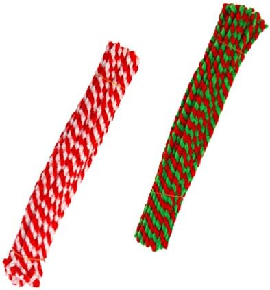 AMOSFUN 100 יחידות ניקוי צינורות CHENILLE גבעולי מלאכה מקלות צ'ניל קישוטי עץ חג המולד קישוטים פרויקט מלאכה DIY