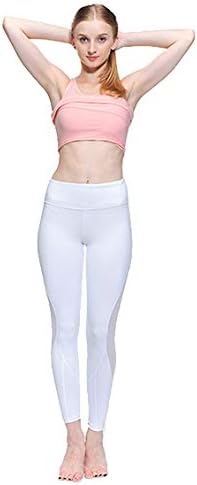 חותלות רשת של Lovesoft לנשים, מותניים גבוהים וחוסר ראייה, מכנסי יוגה באורך קרסול לאימון כושר ריצה