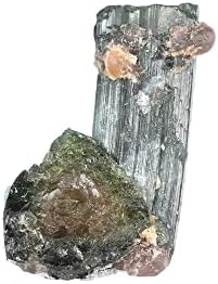 Gemhub ריפוי קריסטל מחוספס AAA+ אבן טורמלין ירוקה קטנה 2.35 סמק. אבן חן רופפת לעטיפת תיל, קישוט