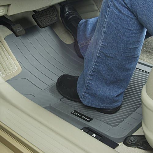 PantsSaver מתאים להתאמה אישית מחצלות רצפת רכב לדודג 'גרנד קרוון 2015, מושב קדמי ושני מחצלת רצפה כבדה, כל הגנה על מזג האוויר