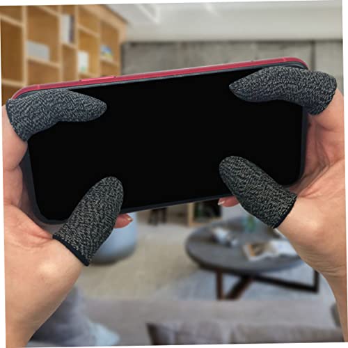 24 זוגות דוכני רגישות טלפון מגע משחק כפפות עבור שרוולים אגודל קונטר שרוול קצות אצבעות אספקת משחקים אנטי-אצבע גבוהה תחרות