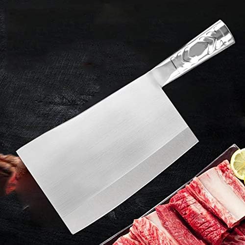 סכין נוצרים סכין, קליבר בשר, 8 אינץ 'מפלדת אל חלד מטבח סכין סינית סכין סכין סכינים סכין סכינים סכינים סכינים סכינים סנטוקו