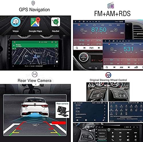 אנדרואיד 12 סטריאו אוטומטי רדיו GPS ניווט עבור FO.RD Fiesta 2009-2017 סטריאו-מולטמדיה נגן 9 אינץ 'IP