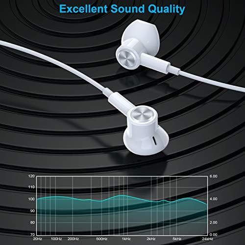 Titacute USB C אוזניות ל- Galaxy S20 Fe S23 אולטרה רעש ביטול סוג C אווזניות מגנטיות קווי חוטית באוזניות אוזניות עם