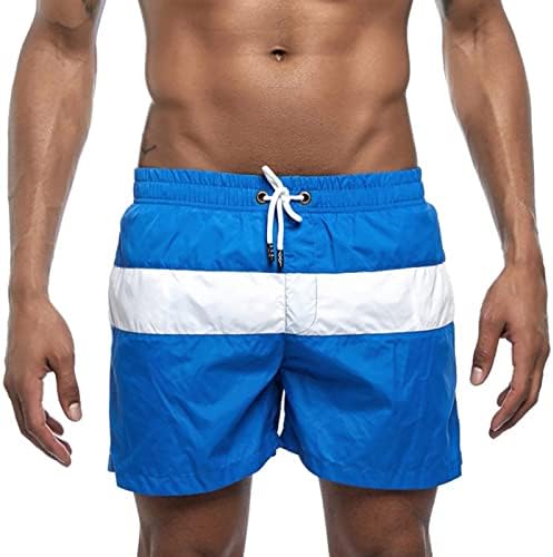 מכנסיים קצרים של לוח גברים בגדי ים מהיר יבש מותניים אלסטיים חוף מכנסיים קצרים ספורט מפעיל חליפות רחצה להדפס פרחוני מכנסיים