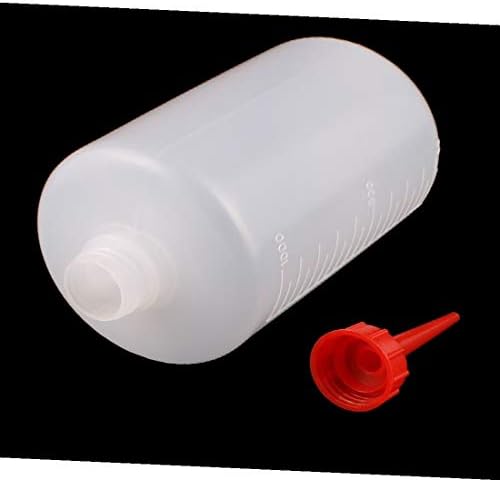 חדש לון0167 1000 מ ל רך פלסטיק ישר מקור לסחוט שמן בקבוק תעשייתי מחלק בקבוק (1000 מ ל וויכפלסטיק גרדה שנאבל