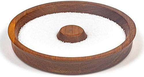 קורק & מגבר; מיל מרגריטה מלח רימר, עץ שיטה זכוכית רימר, סוכר ומלח רימר לכוסות רחבות עד 5.5 אינץ