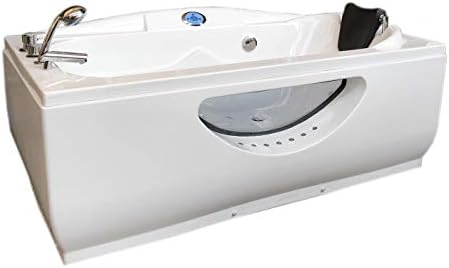 ג'קוזי אמבטיה לבנה אמבטיה הידרותרפיה ספא ג'קוזי פריז עם תנור