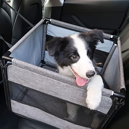 כלב מושב כיסוי רכב מושב לחיות מחמד רכב בוסטרים מושב נסיעות קייג', נוסף יציב כלב רכב מושב גור או קטן עד בינוני בגודל