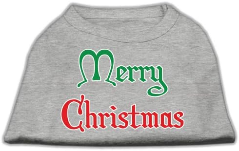 חולצת הדפס מסך חג שמח אפור xxxl