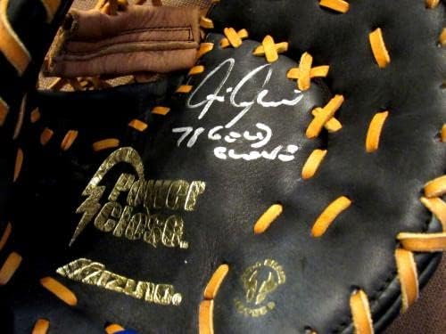 כריס צ ' מבלייס 1978 כפפת זהב ניו יורק יאנקיס חתמה על כפפת מיזונו אוטומטית כפפות ליגת הבייסבול החתומות ביוטי