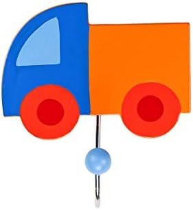 מתנות עכביים בנים וו מעיל משאית עץ צבעוני לחדר שינה או משתלה לילדים