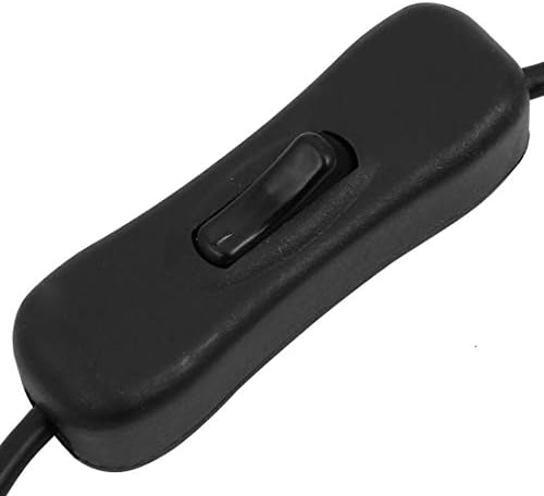 AEXIT USB יציאה גופי תאורה ובקרות 13W זווית קרן 60 מעלות זרוע 60 סמ זרוע לבנה חמה בריטניה תקע דל קליפ נפת מנורת שחור